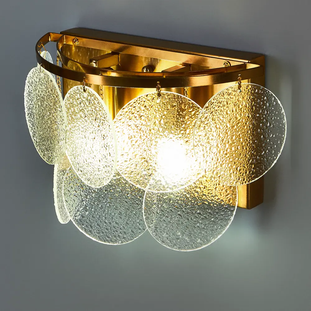 DE CITY Бриз 2 — настенное бра с художественными стеклянными пластинами 89379157 STLM-1543596 - Вид №1