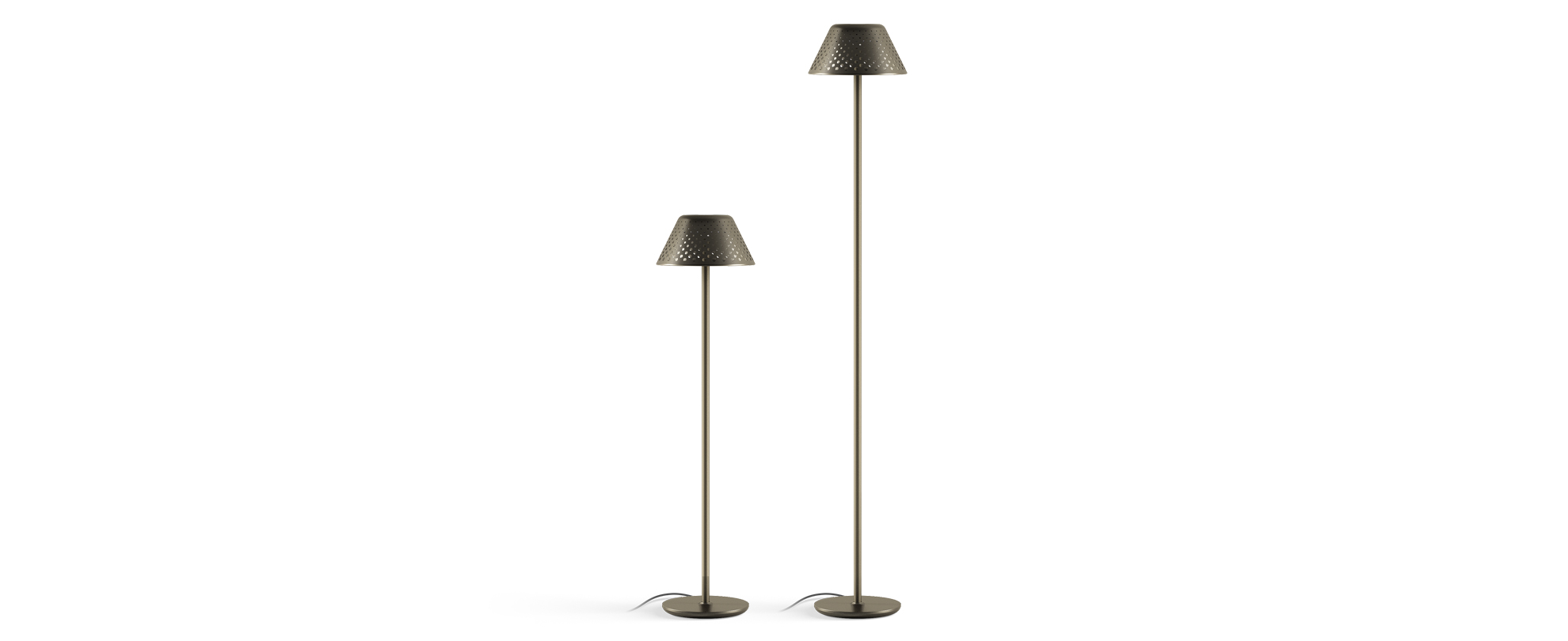 3250216 Мобильный светильник Platek MESH Piantana  MESH H. 800 mm - LED 3000K 87°  - Вид №1