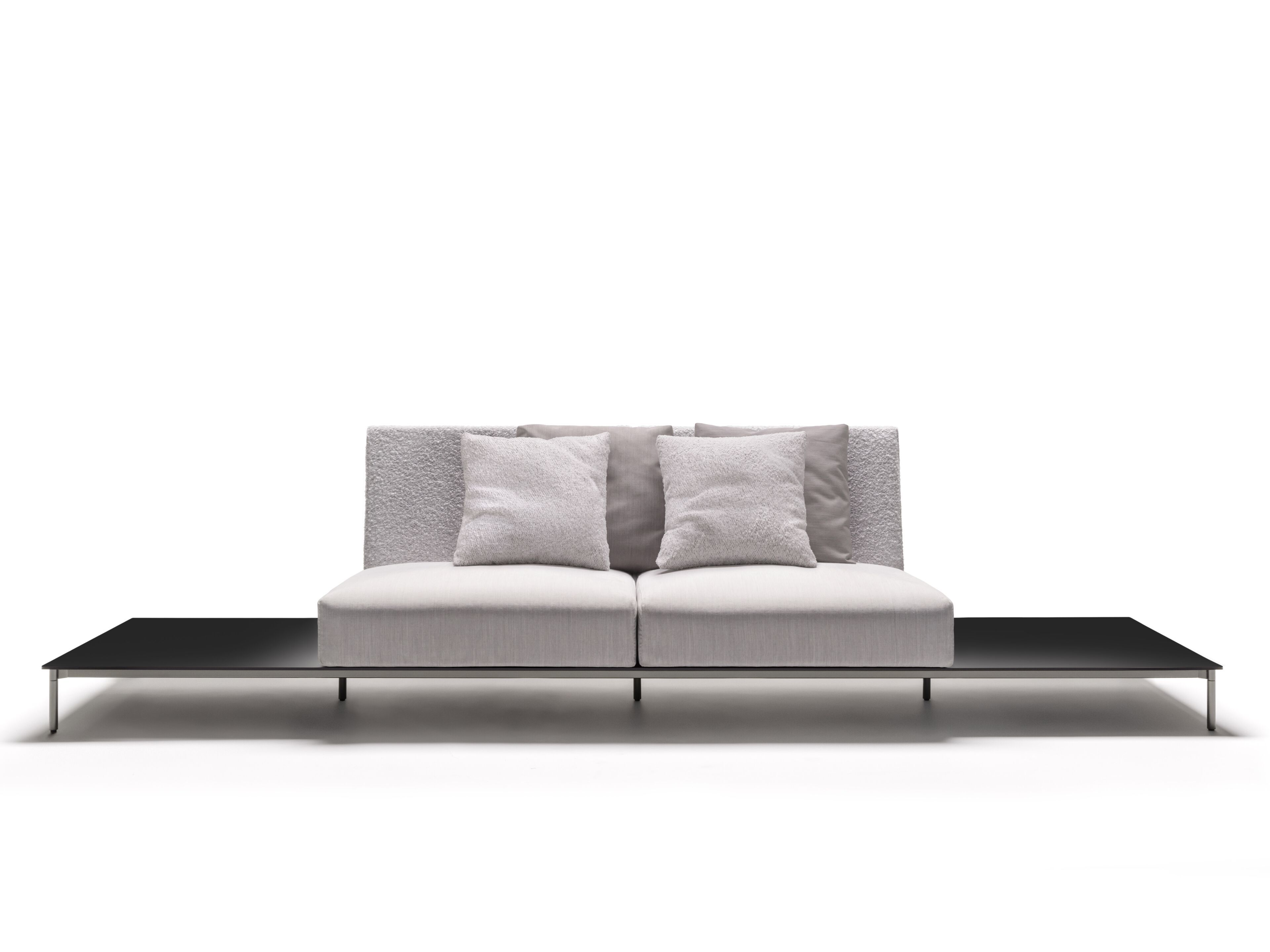 2-местный тканевый модульный садовый диван Living Divani Balestro 24 ARCH-00118787