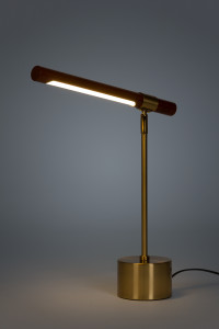 2000983200631 Настольный светильник Uno Wood SELETTI