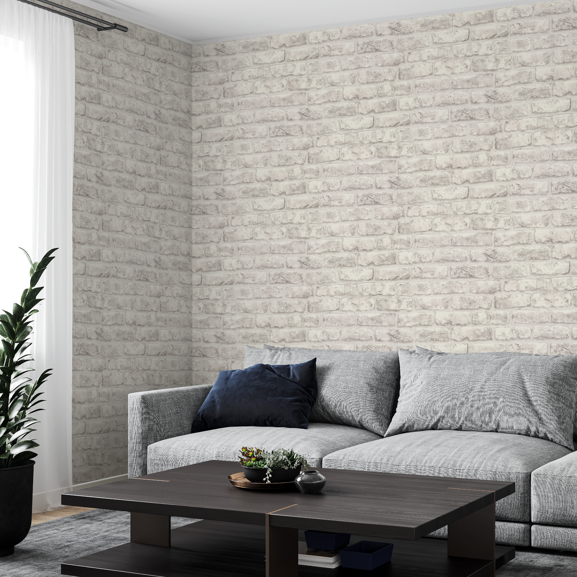 ПАЛИТРА Fort: Бежевые флизелиновые обои с дизайнерским рельефом 85570634 STLM-0063966 - Вид №2