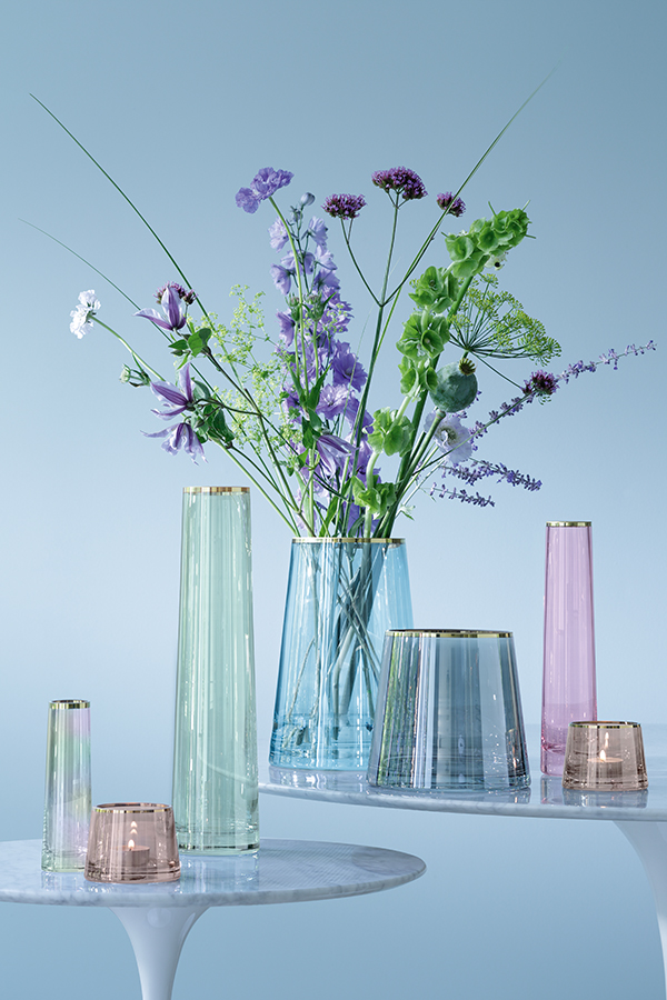 G1435-16-201 Ваза sorbet 16 см перламутровая LSA International  - Вид №1