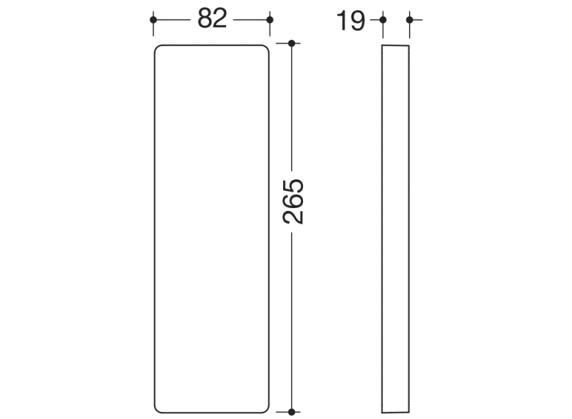 950.50.017XA Крышка монтажной пластины HEWI Stützen  - Вид №1