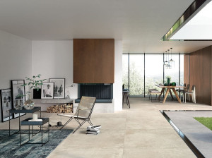 Пол / облицовка керамогранита с эффектом камня