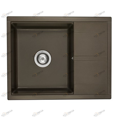 1A718632DE280 Мойка кухонная прямоугольная AQUATON ДЕЛИЯ