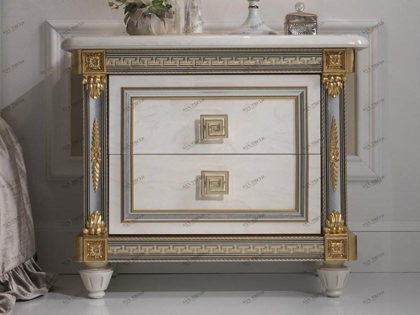 Arredoclassic Прикроватная тумбочка в стиле либерти с ящиками Liberty sun-id-1363891