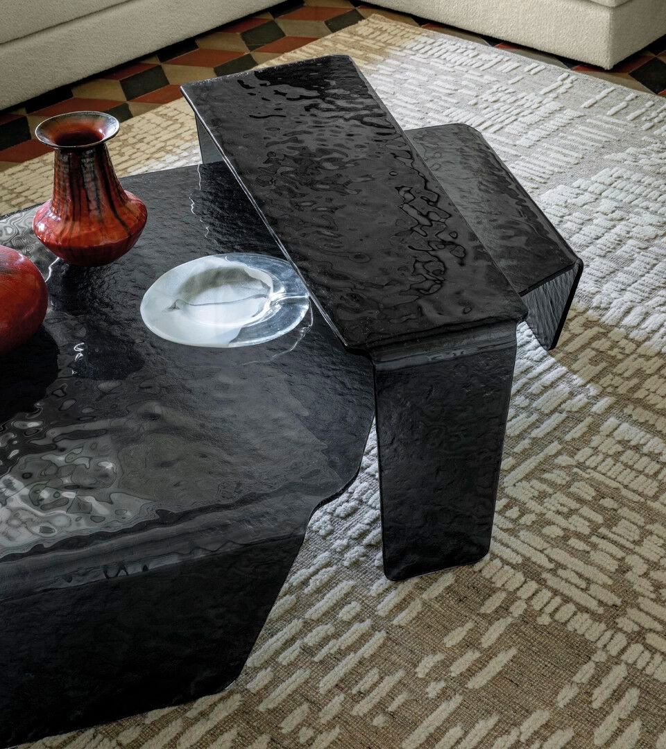 Набор журнальных столиков из закаленного стекла In Stock Arketipo ARCH-00050836 - Вид №2