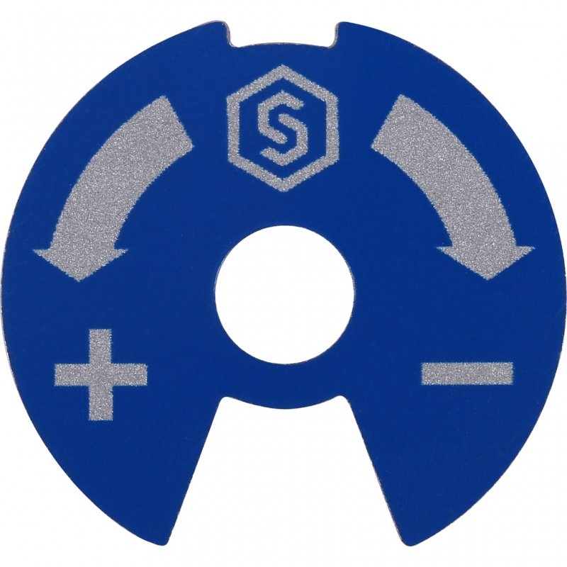 Синий-красный диск STOUTдля распределительных коллекторов SMB6801000610 - Вид №1