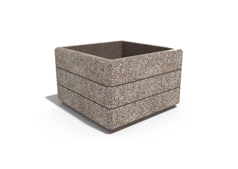 Бетонная квадратная плантатор ENCHO ENCHEV - ETE 224 ARCH-00117386 - Вид №3