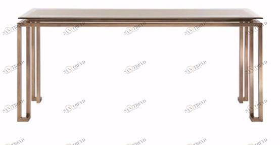 Gianfranco Ferré Home Прямоугольная консоль из латуни Trafalgar Tra.541.a