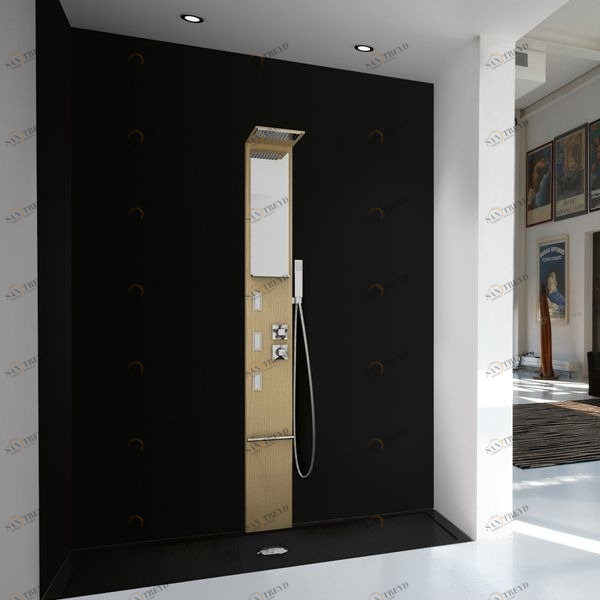 Душевая колонна PURES 1 Novellini PURES цвета ясень PURES1VMP