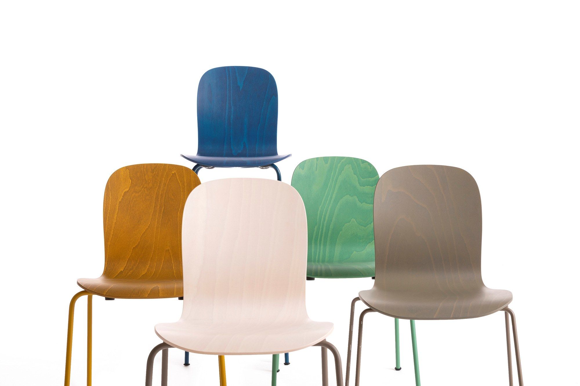 Многослойный штабелируемый стул CAPPELLINI Tate Color ARCH-00067113 - Вид №5