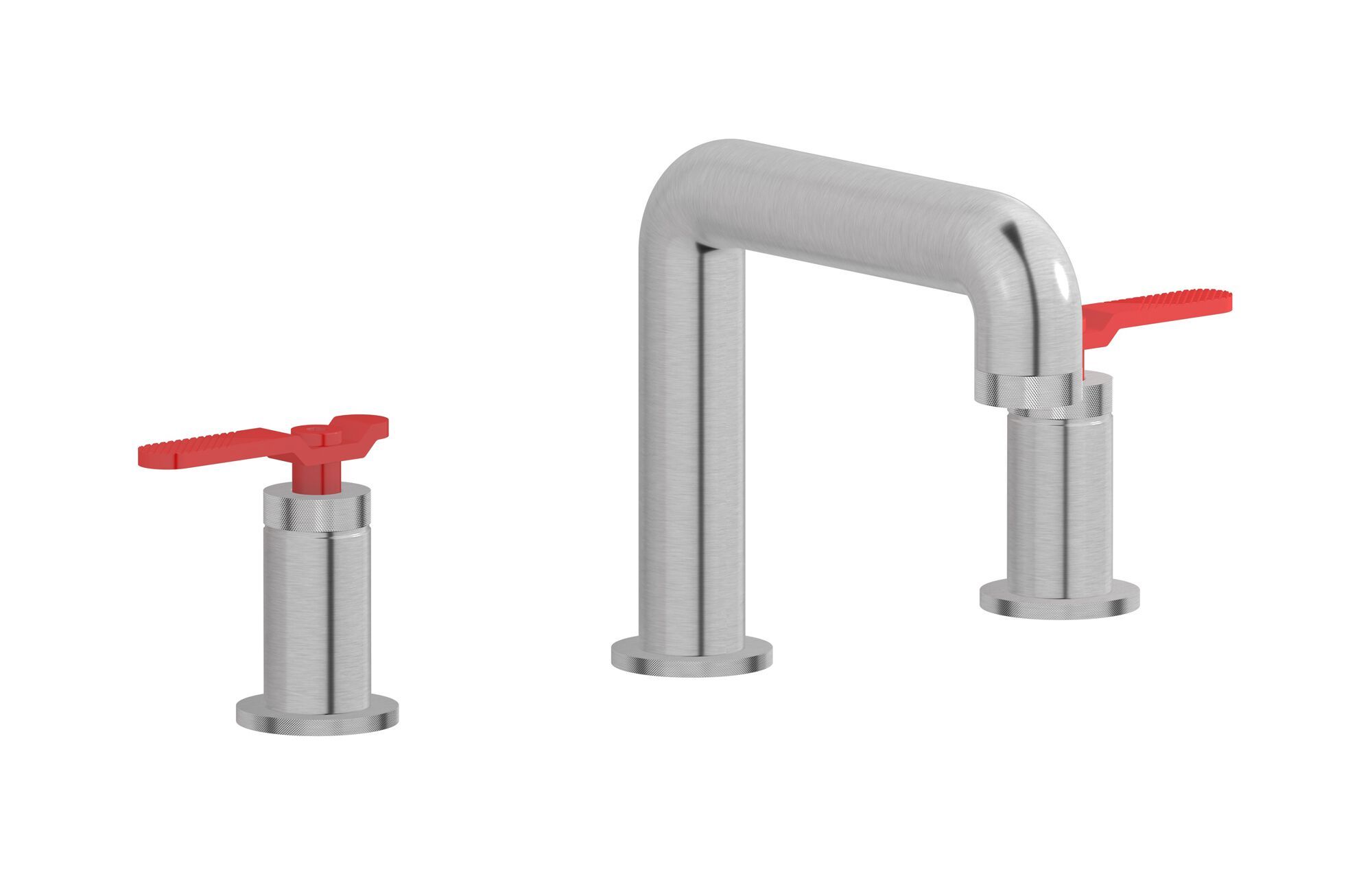 Смеситель для раковины с 3 отверстиями для пола с автоматическим сливом IB Bold ARCH-00132143 - Вид №17