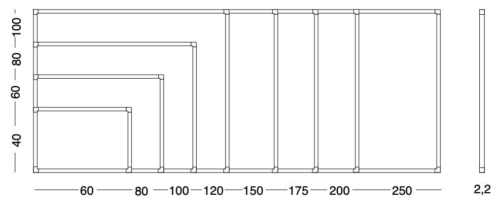Пробковая доска объявлений Made Design Bacheca da parete ARCH-00031295 - Вид №5