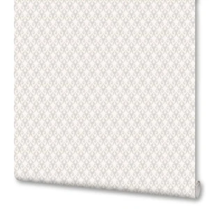 Обои флизелиновые Ovk Desing Баккара белые 1.06 м 10181-01 82637395 STLM-2062008