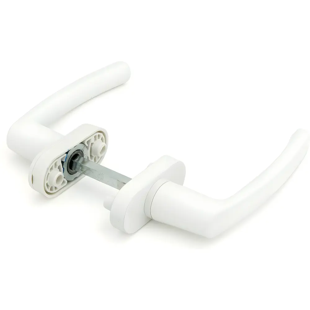 Ручка оконная двухсторонняя MONLID металл цвет белый STLM-2202393