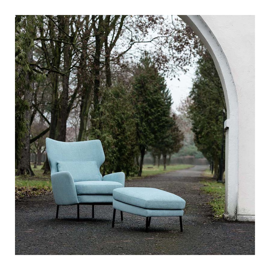 Пуфик Alex, светло-бирюзовый Sits S1035 - Вид №1