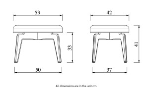 Подставка для ног / табурет