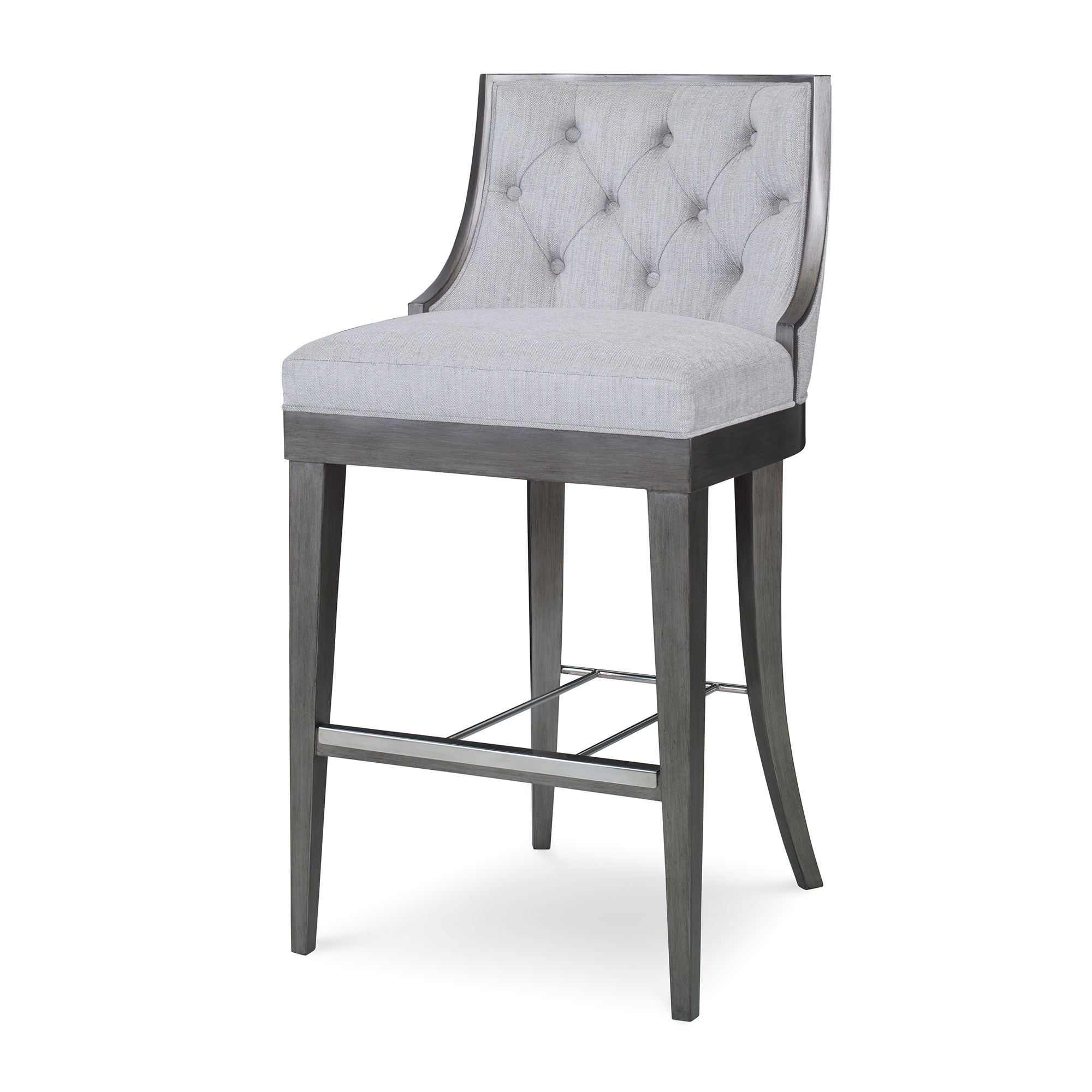 Барный стул 58036-510-002 Andover Barstool - Grey Ambella  - Вид №1