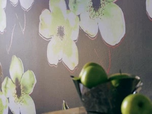 Élitis Обои из синтетической ткани с цветочными мотивами Limitee