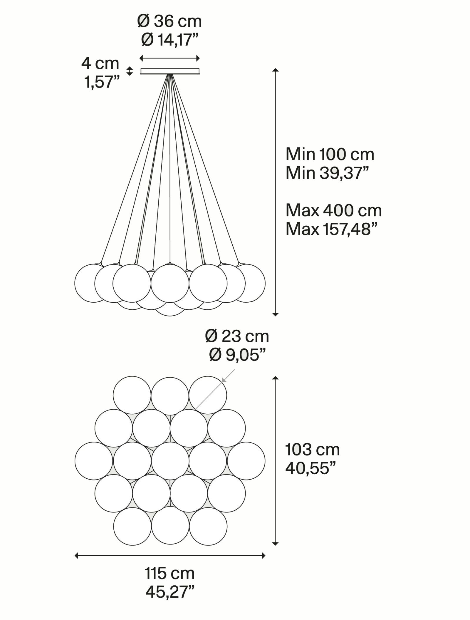Выдувное стекло светодиодный подвесной светильник Lodes ARCH-00026796 - Вид №11