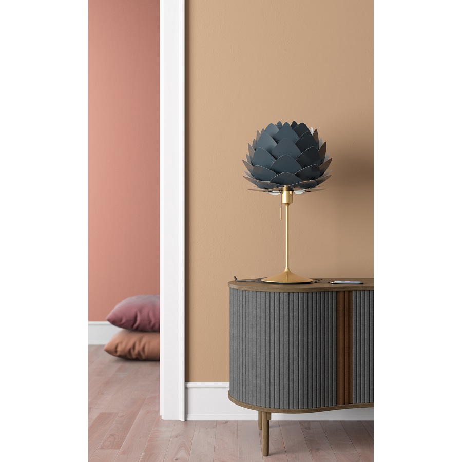 Торшер настольный Champagne с USB, латунь, 42 см UMAGE 4052 - Вид №3