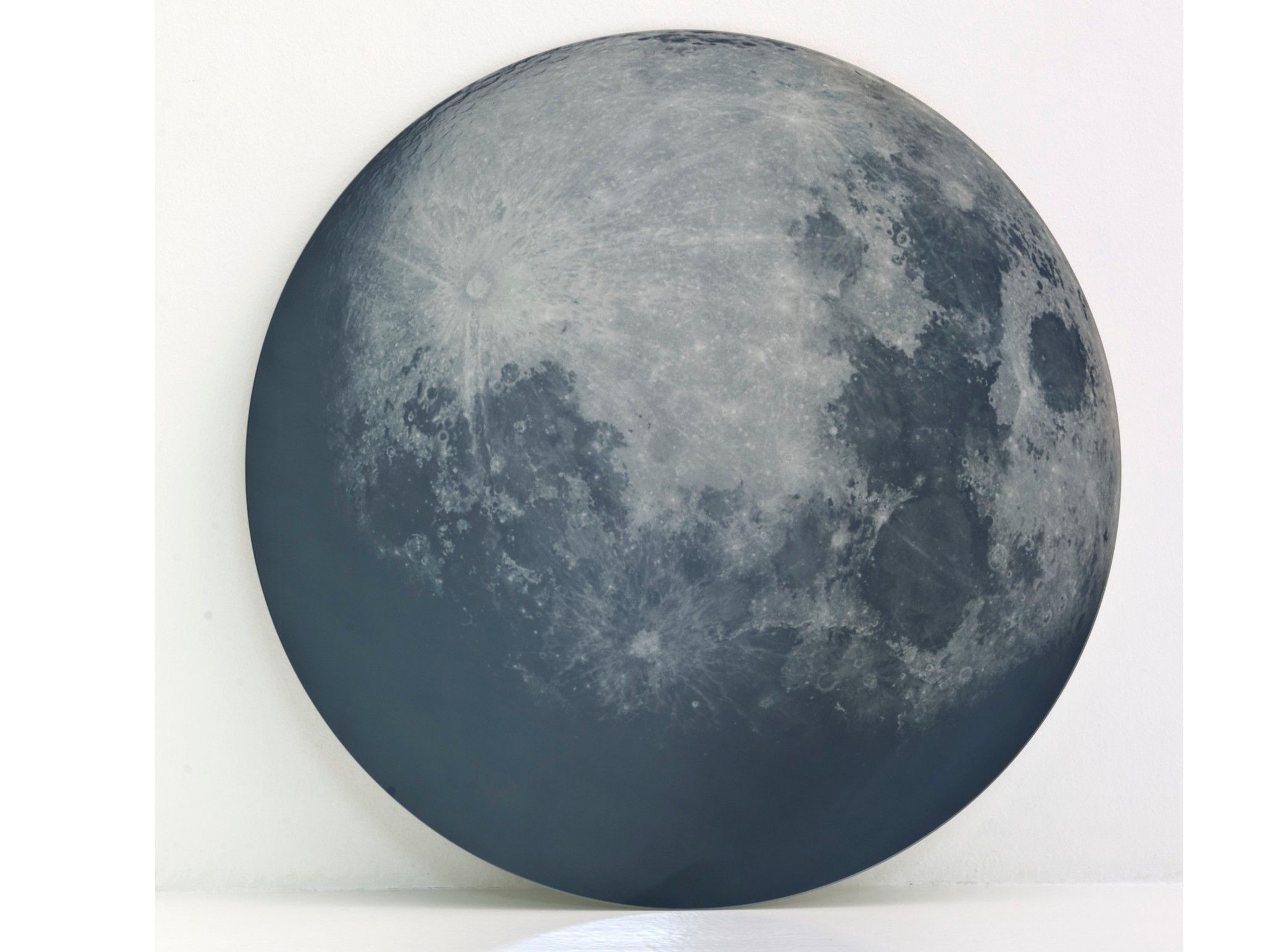 Круглое зеркало из стекла с шелкографией MOROSO My Moon My Mirror ARCH-00048709 - Вид №1