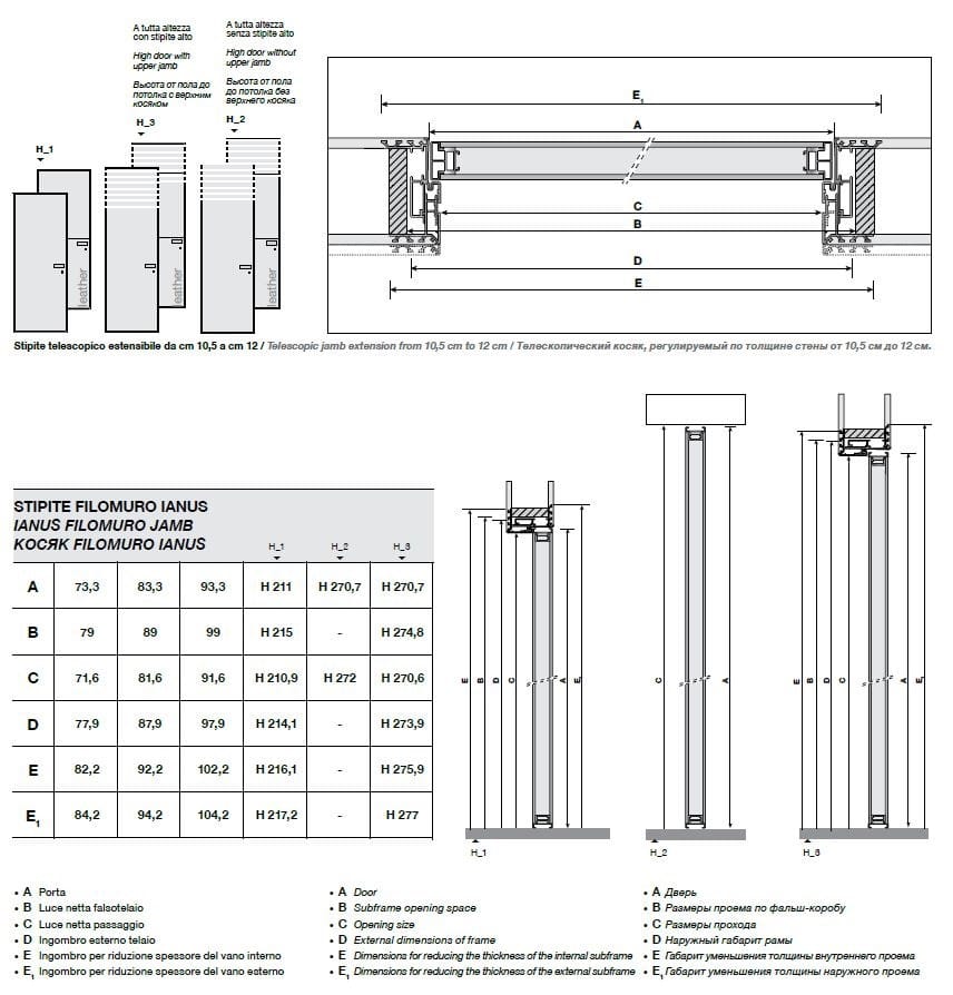 Зеркальная стеклянная распашная дверь Longhi Aluminiun Chic-Doors ARCH-00000759 - Вид №8