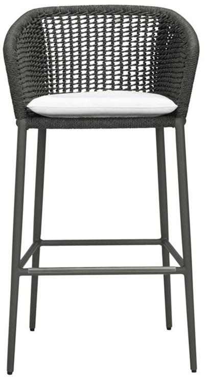 JANUS et Cie Барный стул из морской веревки с подлокотниками Knot sun-id-1415298 - Вид №10