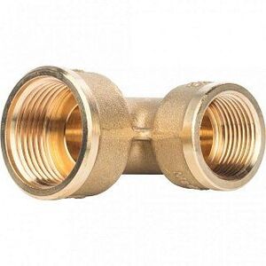 Угольник переходной ВР 1х3/4" латунь STOUT