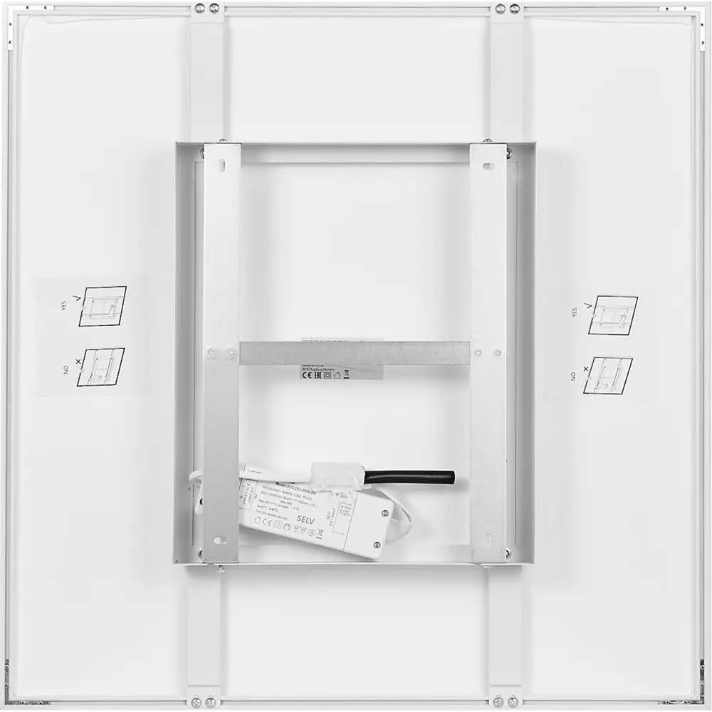 Безрамный накладной светильник WiFi 40 Вт IP20, 60X60 мм, 3400 Лм LEDVANCE STLM-2207399 - Вид №8