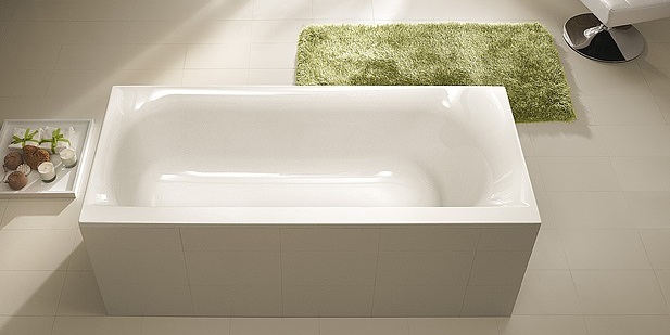 Ванна THASOS 180 см с аэромассажем Deluxe HOESCH 3741 - Вид №1