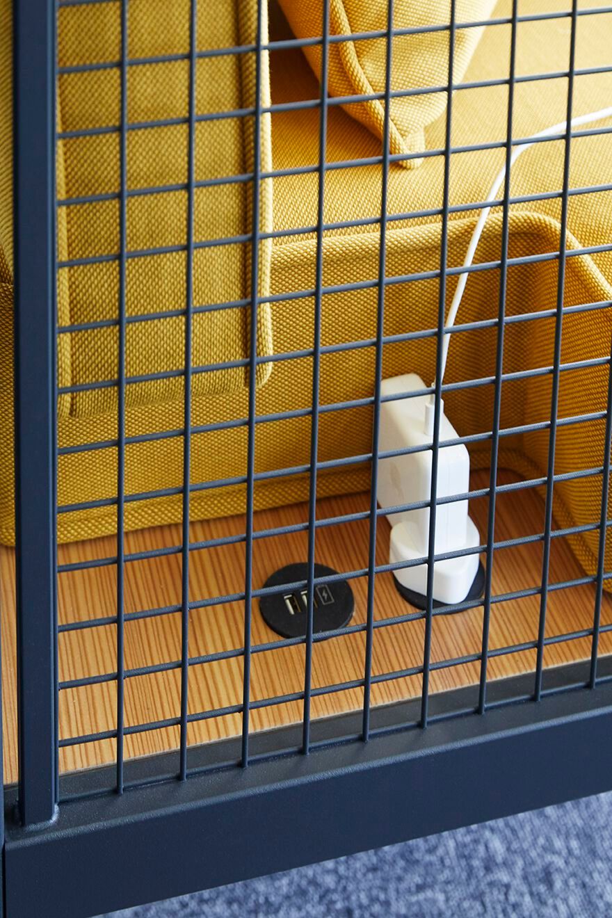 Двусторонний линейный диван с высокой спинкой Established&Sons сетка ARCH-00031066 - Вид №12