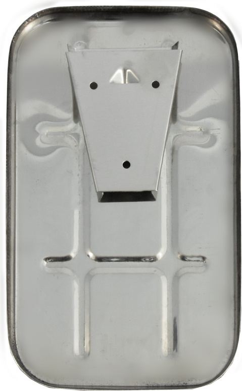 2512.043 Дозатор для жидкого мыла из нерж стали матовый антивандальный TM804ML Solinne Puff  - Вид №3