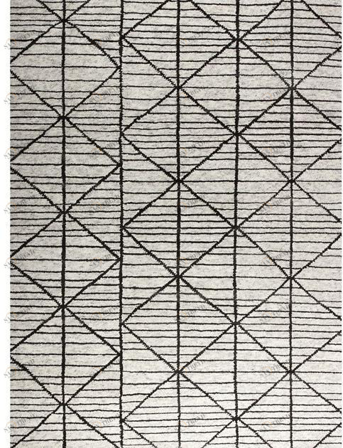 De Dimora Прямоугольный шерстяной коврик с геометрическими мотивами Timeless sun-id-1365149