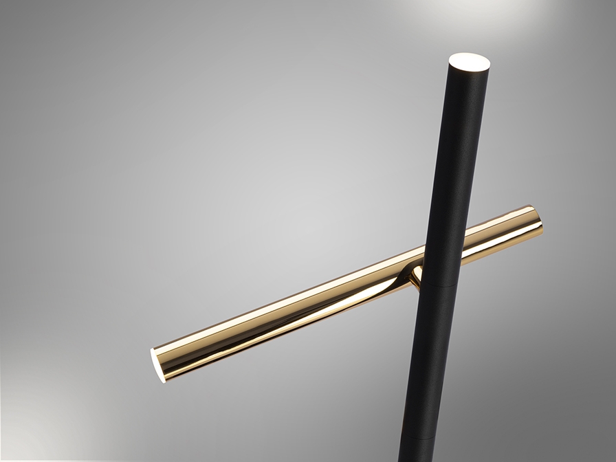 088149 Торшер 2L золотой/ черный Schuller Varas  - Вид №2