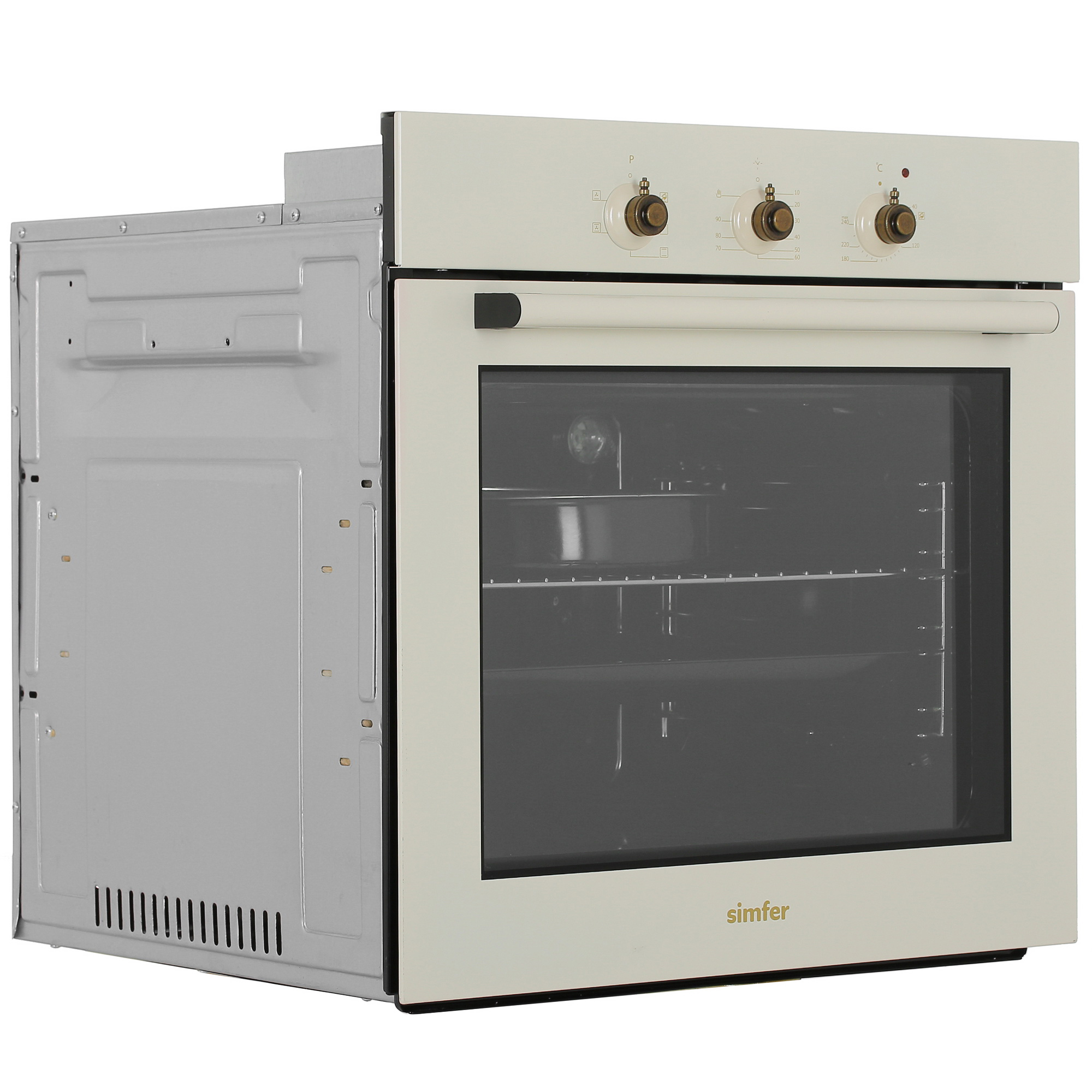9917383 Электрический духовой шкаф Simfer B6EO16007 бежевый STDN-0071778 - Вид №1