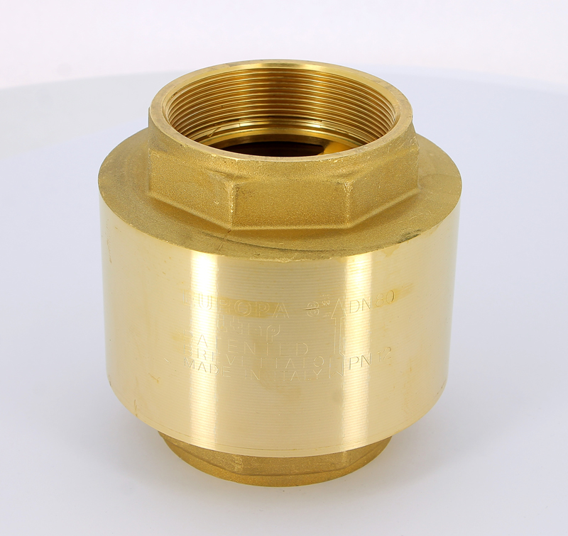 Клапан обратный пружинный EUROPA с металлическим затвором ITAP 3" 1003