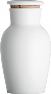 10642800 Furstenberg Банка для чая Furstenberg "Вагенфельд" 15см (белая) Фарфор