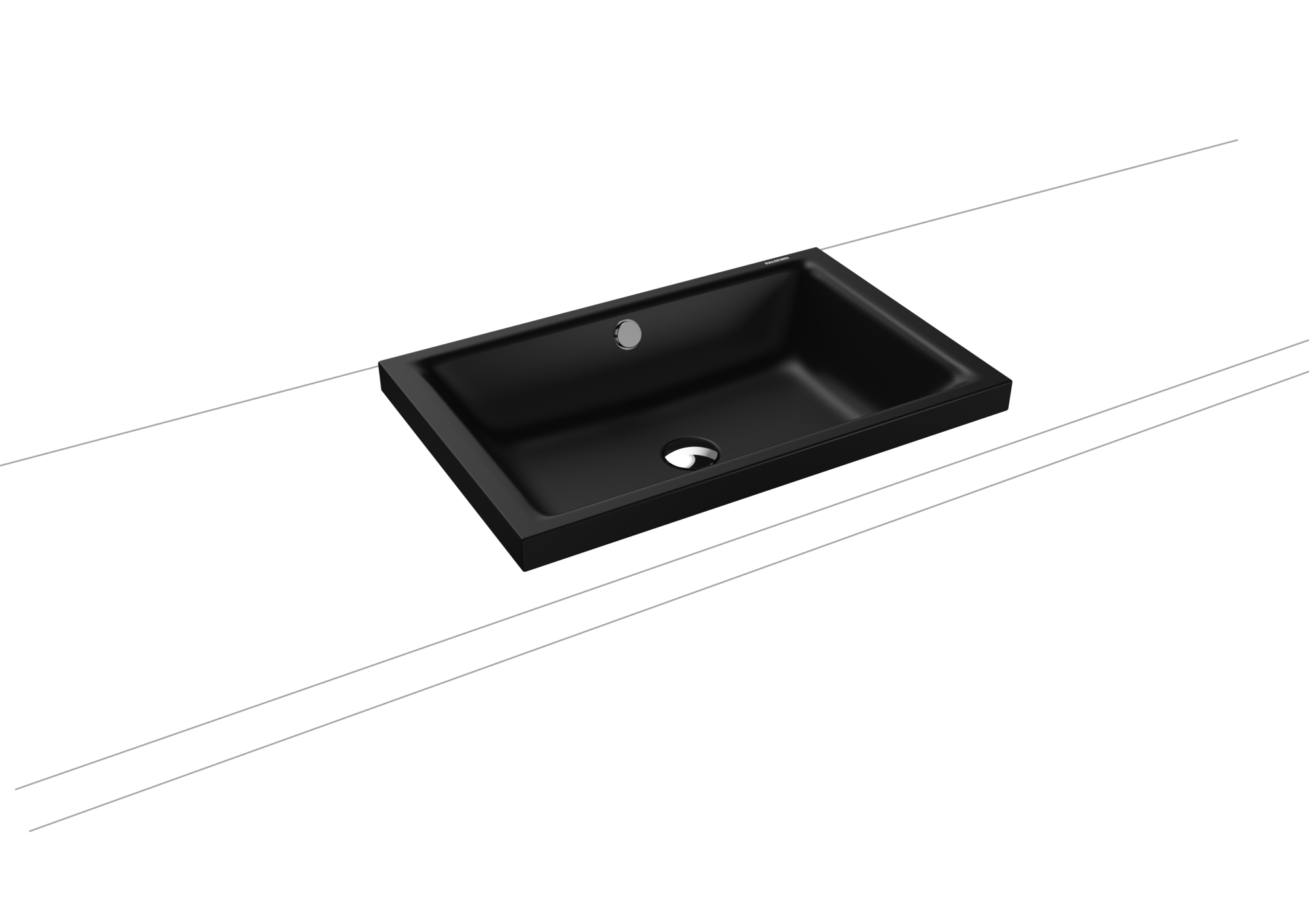 Умывальник KALDEWEI Сталь эмалированная 3173 282 холодный серый 90 31733083282