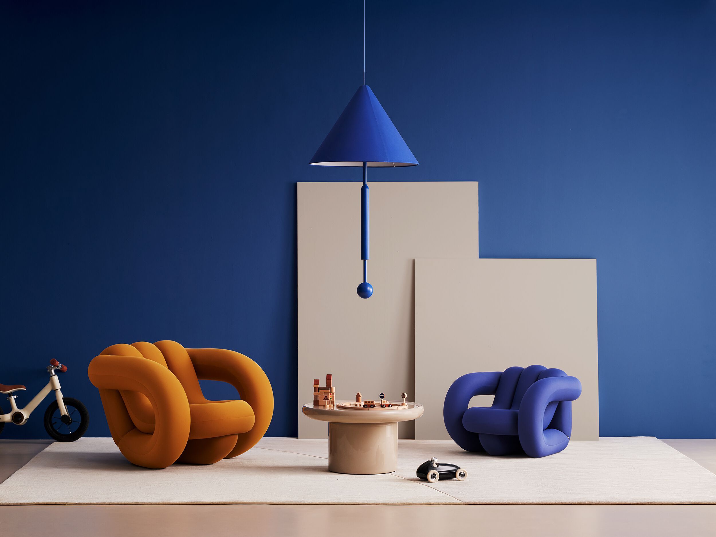 Тканевое кресло с подлокотниками HC28 maison TWISTY MINI ARCH-00129378 - Вид №5