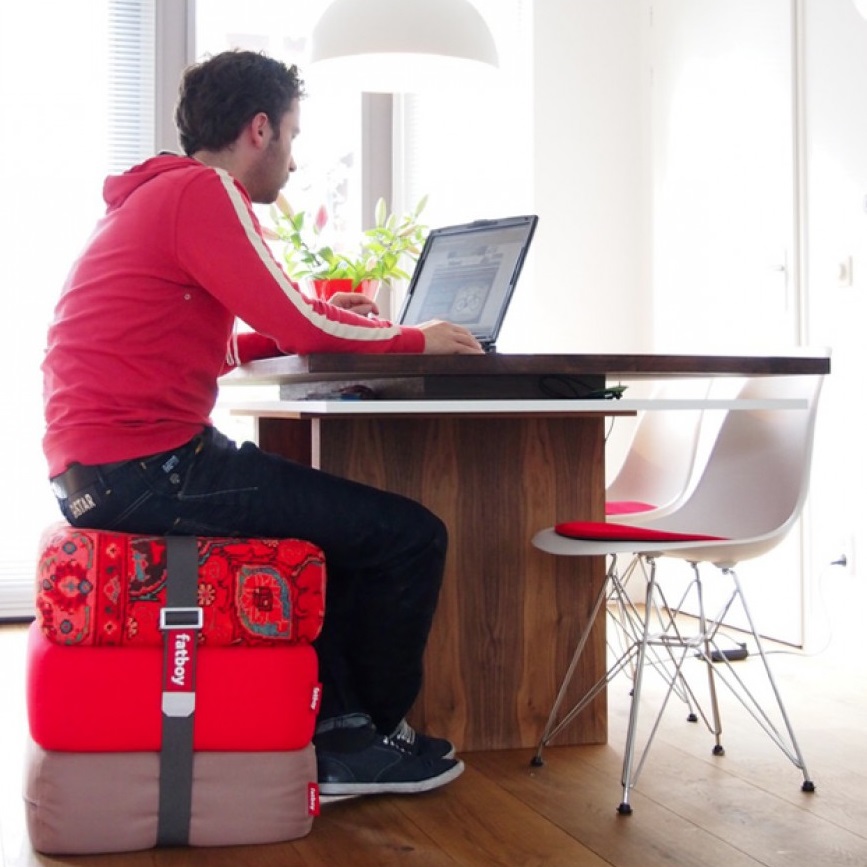 Пуф складной Baboesjka Eusebio Cinza Fatboy 101229 - Вид №2