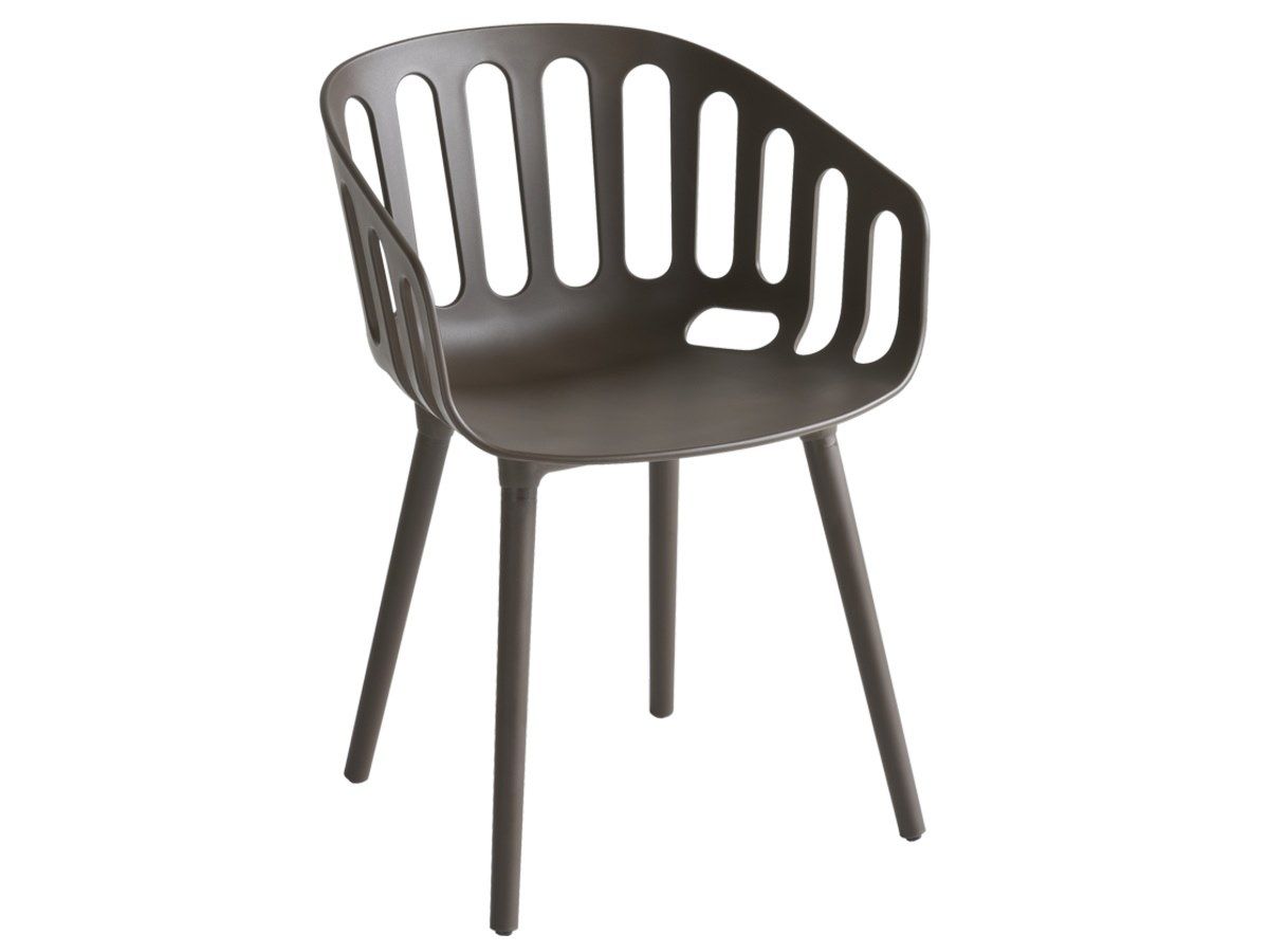 Стул из инженерного пластика с подлокотниками GABER корзина ARCH-00152748 - Вид №1