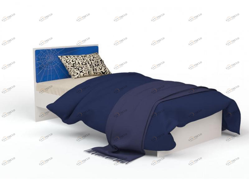 Кровать классика ABC-KING Человек паук Кровать классика ABC-KING с рисунком (160*90) без ящика 4631147958488