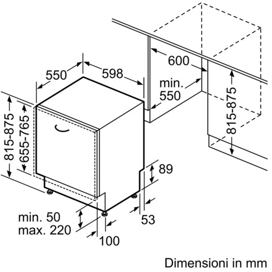 Siemens Встраиваемая посудомоечная машина класса +++ Iq700 Sn778d86te  - Вид №8