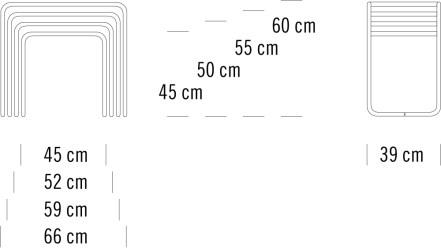 Thonet Сервисный стол из стали и дерева B 9 sun-id-1380078 - Вид №4