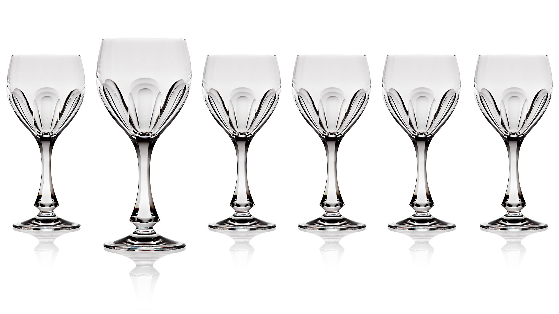 1049056 Cristal de Paris Набор бокалов для красного вина Cristal de Paris "Антоний"300мл,6 шт Хрусталь  - Вид №1