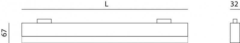 Экструдированный алюминиевый светодиодный трековый светильник Lucifero's Minifile openlight ARCH-00062707 - Вид №2