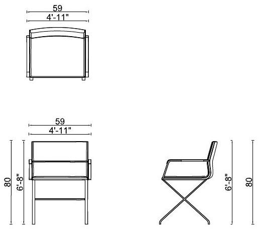 ENNE Кожаное кресло с подлокотниками sun-id-1358605 - Вид №4