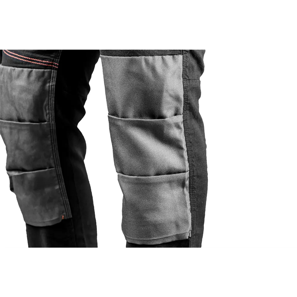 Брюки рабочие со съемными карманами Neo Tools HD Slim черные размер XXL рост 180 STLM-2160527 - Вид №1